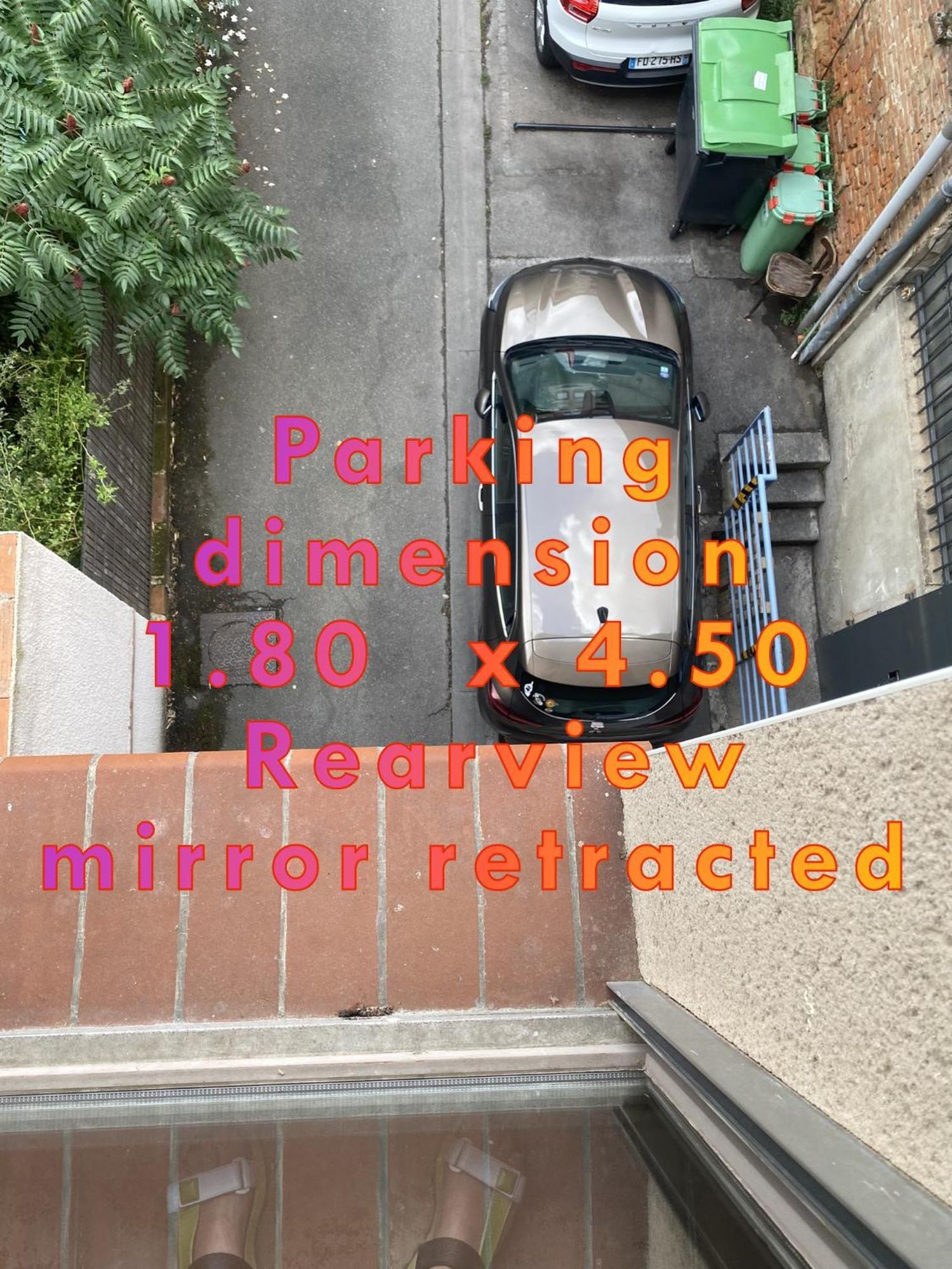 Studio climatisé, entrée autonome, aux Carmes, parking privé Toulouse Exterior foto